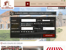 Tablet Screenshot of glwadysimmo.com